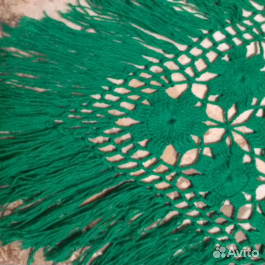 Платок - косынка ажурная