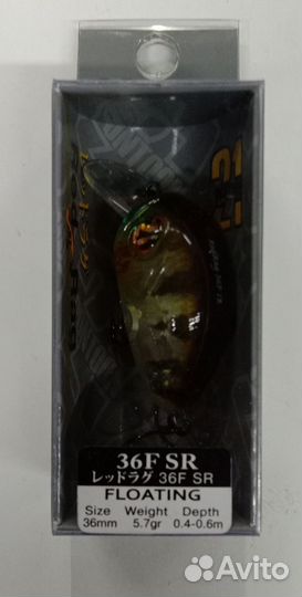 Воблер Pontoon21 Red Rag 36F-SR #807