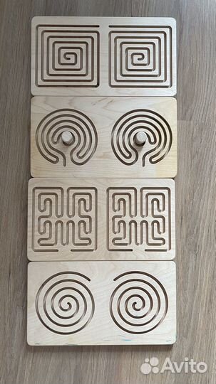 Развивающие межполушарные доски