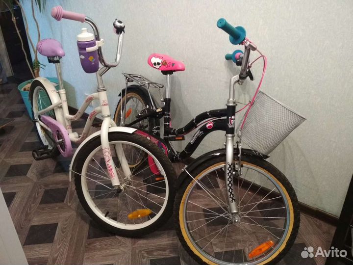 Велосипед для девочки 5-10 лет