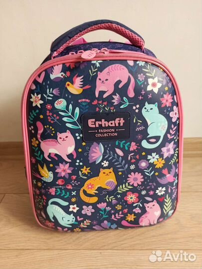 Ранец школьный Erhaft Кошки в цветах CAT004