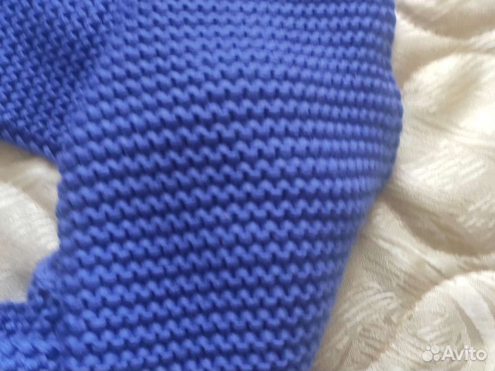 Снуд. Синий цвет