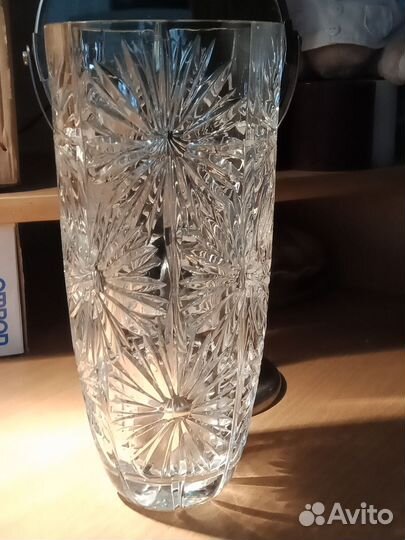 Хрустальная ваза времён СССР