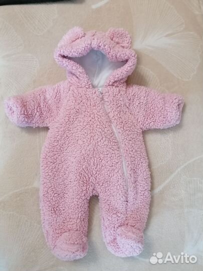 Комбинезон утеплённый+ шапка