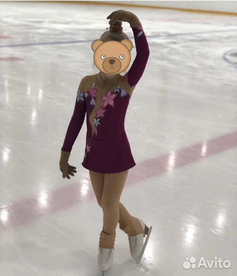 Платье для выступлений фигурное катание