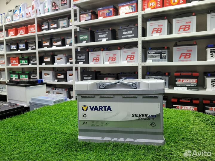 Аккумулятор varta Silver Dynamic AGM 70 Ah о.п