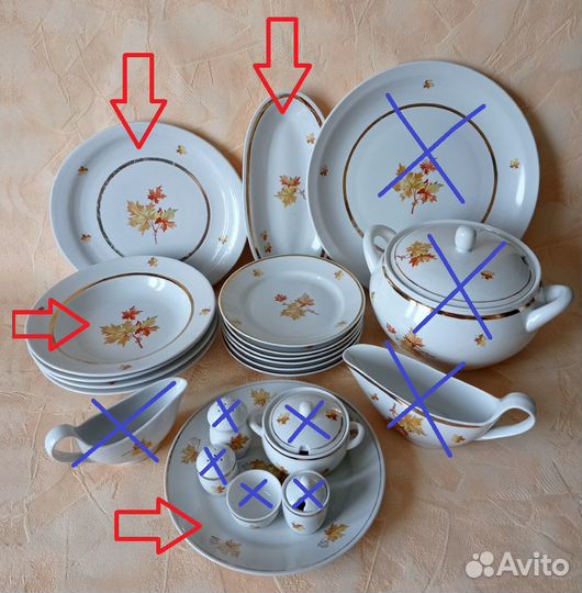 Посуда с рисунком 