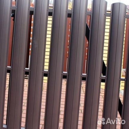 Штакетник металлический, в наличии и под заказ