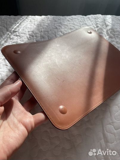 Чехол-папка Apple Leather Sleeve Brown на 12’