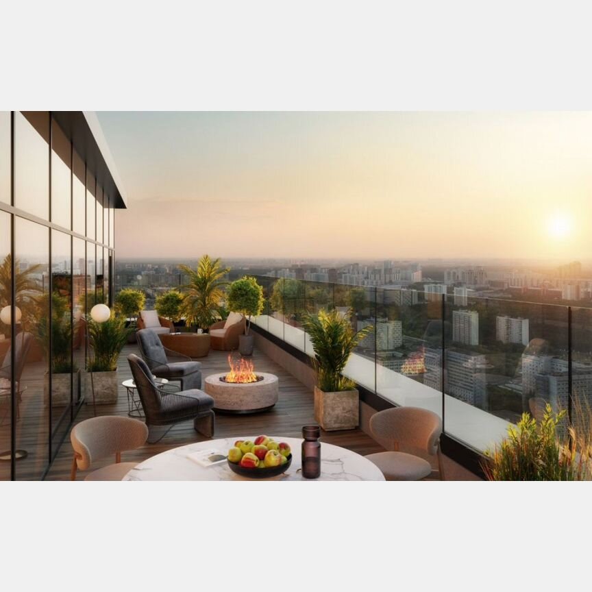 1-к. квартира, 33,4 м², 29/58 эт.