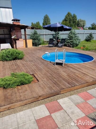 Бассейн каркасный Морозостойкий. Монтаж Сервис