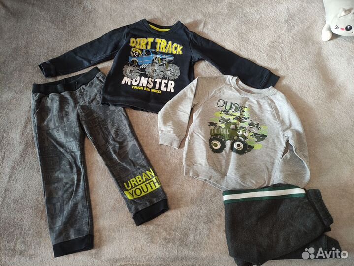 Вещи пакетом на мальчика 98 104