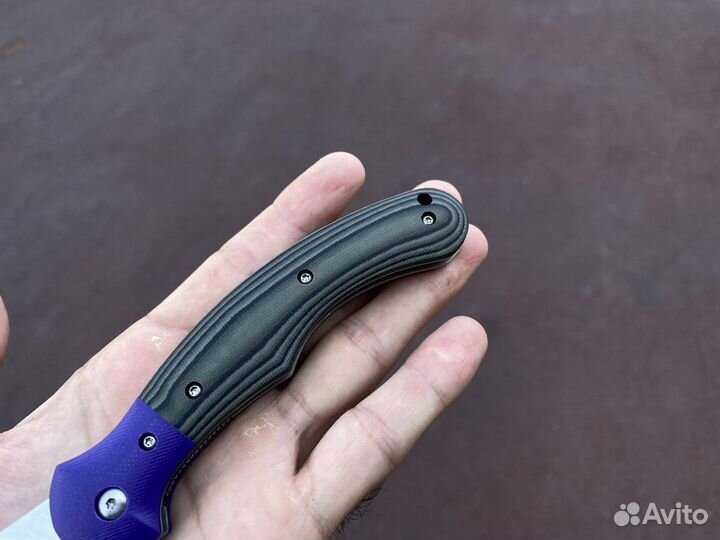 Нож spyderco blue