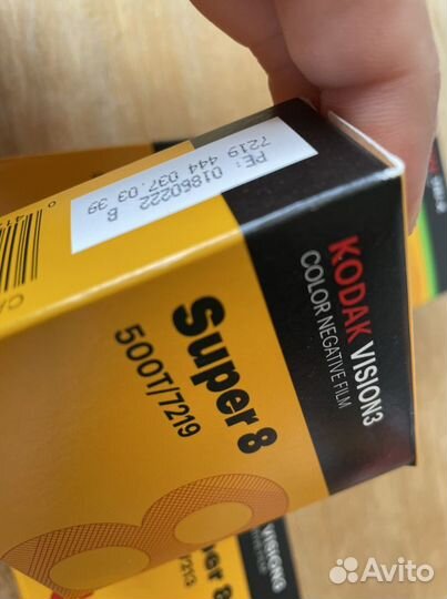 500T Super 8 и 100D 16мм Kodak