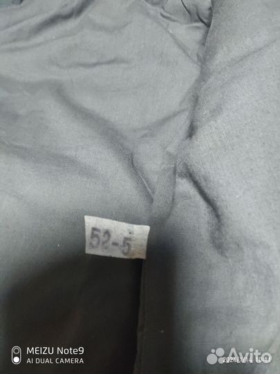 Теплый военный костюм 52-54 размер