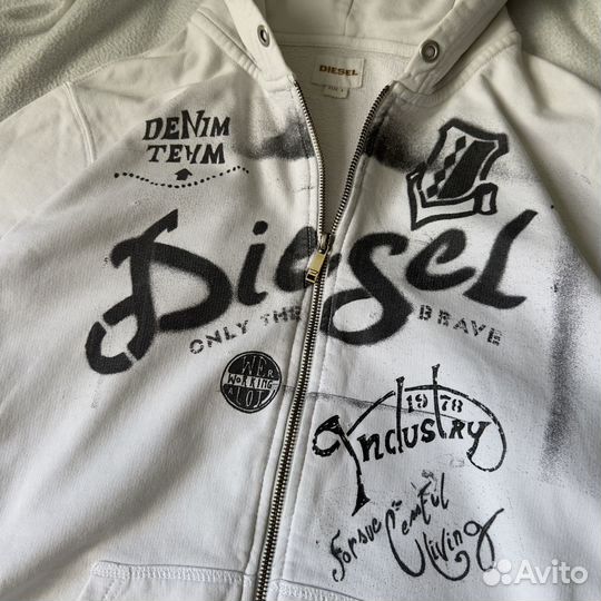 Зип худи diesel vintage