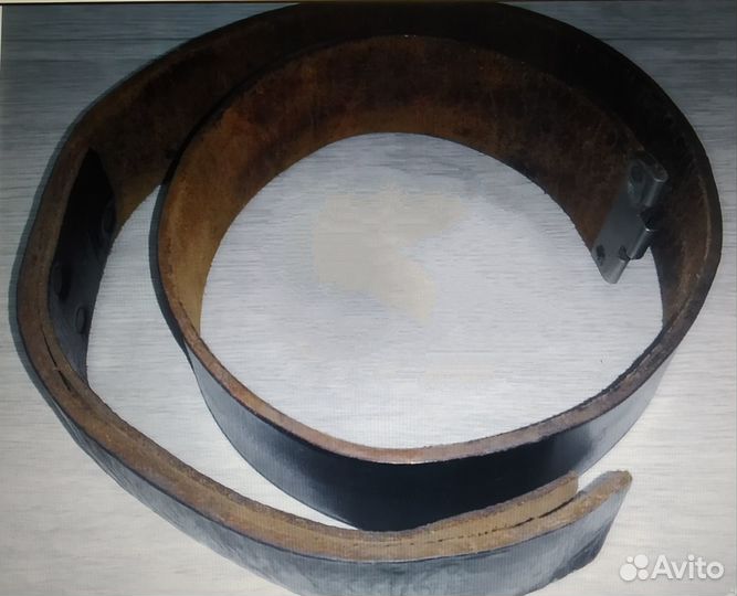 Ремень кожаный, Германия