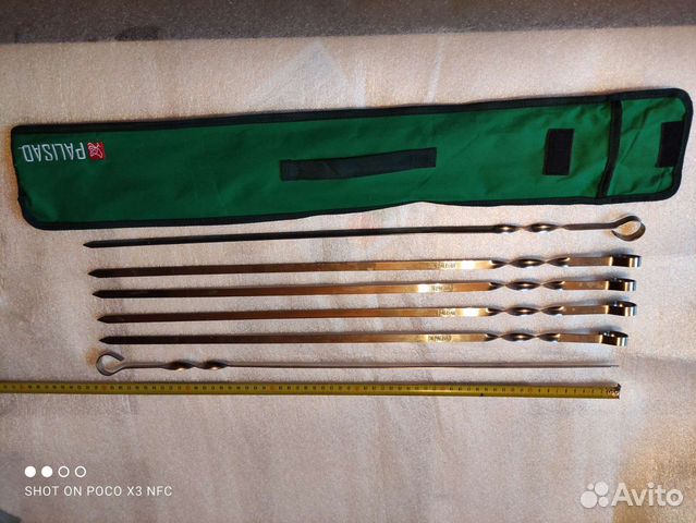 Набор шампуров новый