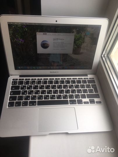 Macbook air (11-inch mid 2012)