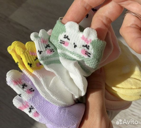 Детские носки 1-2 года