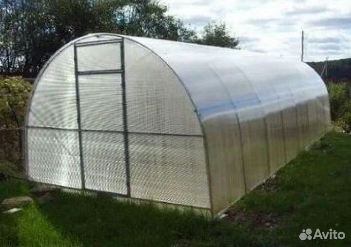 Теплицы двойная дуга