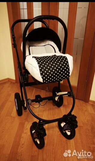 Коляска 3 в 1 Camarelo Sevilla c автолюлькой