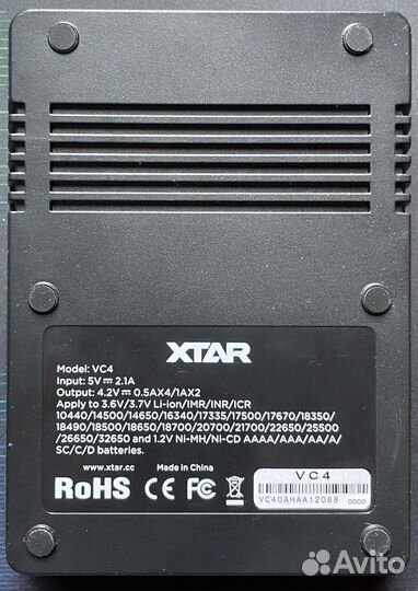 Зарядное устройство для аккумуляторов аа,ааа,18650