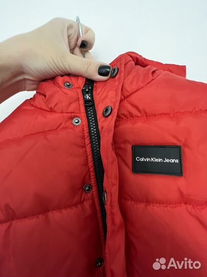 Calvin klein детская куртка демисезонная