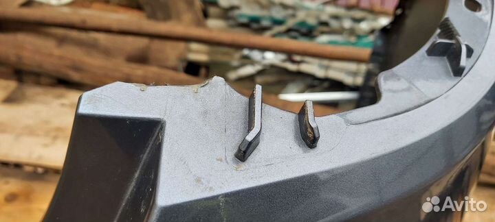 Задний бампер киа рио IV 2017 год