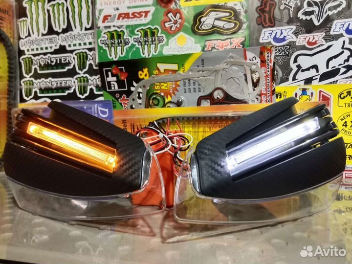 Защита рук с поворотниками