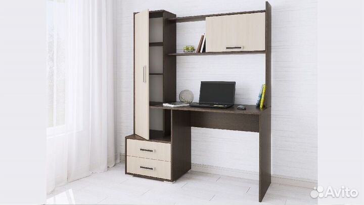 Компьютерный стол Квартет 9 венге