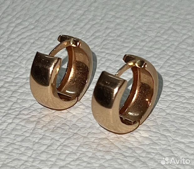 Золотые серьги 585 проба