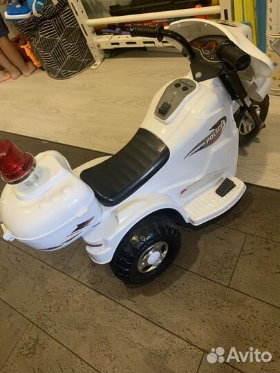 Детский мотоцикл на аккумуляторе бу