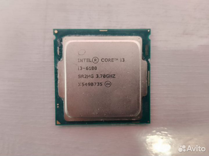 Процессор Intel Core i3 6100 LGA1151