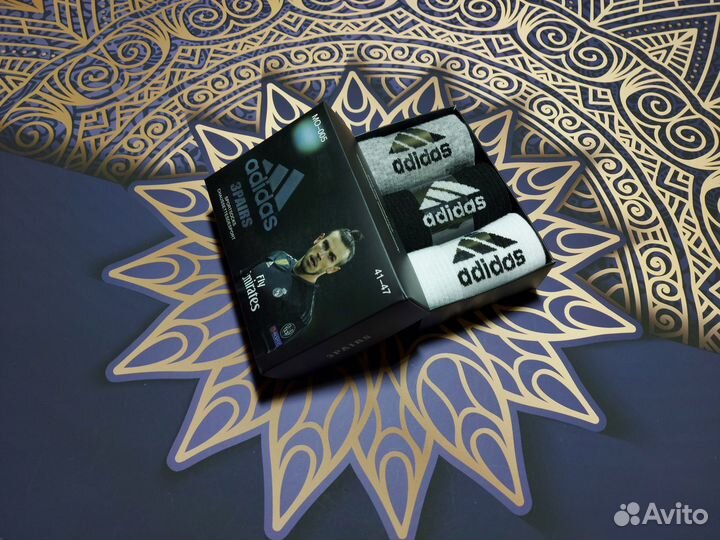 Носки Adidas 3 пары