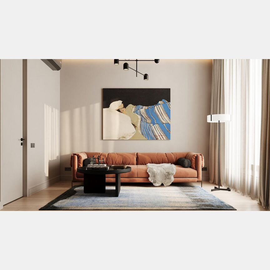 2-к. квартира, 61,6 м², 5/12 эт.