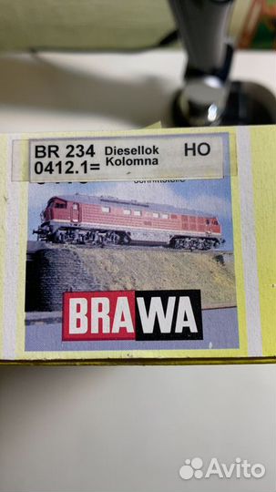 Модель тепловоза brawo BR-120