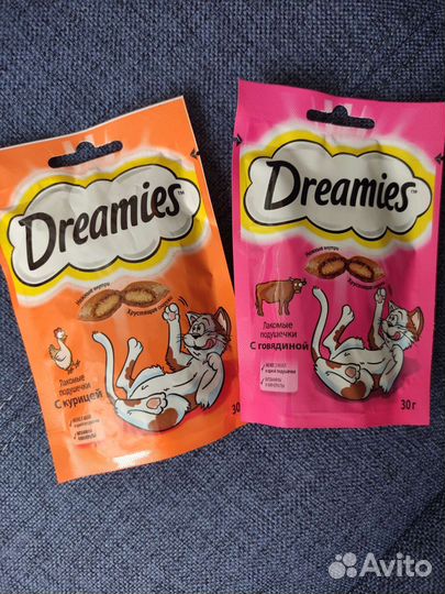 Корм для кошек подушечки