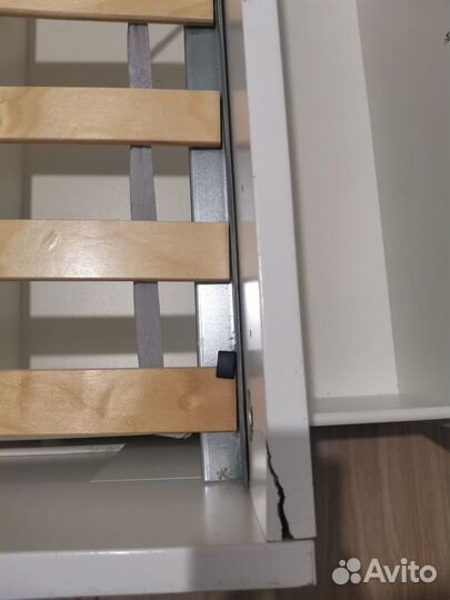 Двухспальная кровать икеа