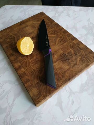 Торцевая разделочная доска из дуба 35*25*3