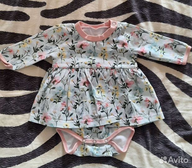Боди для девочки 68