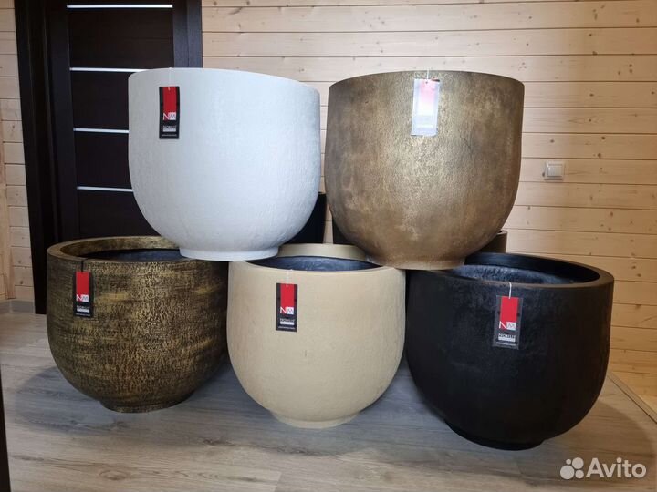 Горшок из Бетона для цветов/растений/деревьев