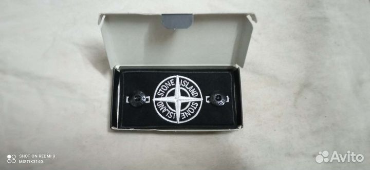 Stone island патч белый