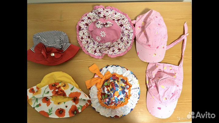 Кепки, панамы