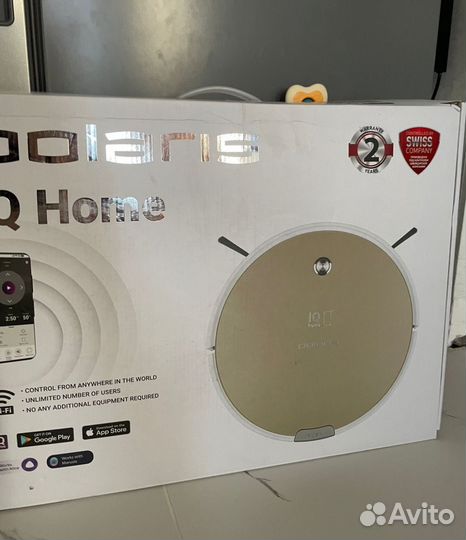 Робот-пылесос с влажной уборкой новый