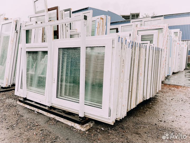 Пластиковые Окна, двери бу и новые