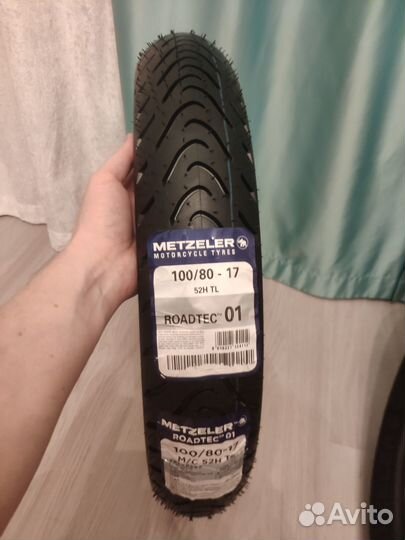 Metzeler roadtec 01 100/80/17 - 130/70/17