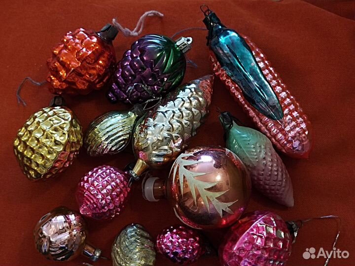 Елочные игрушки СССР