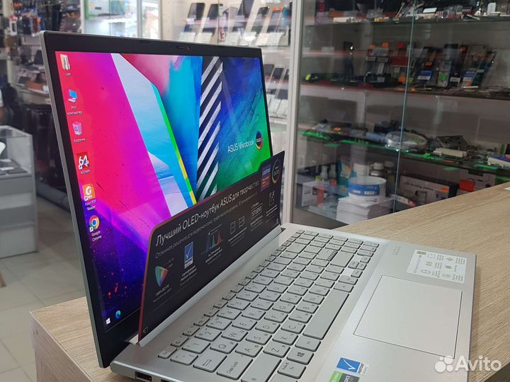 Игровой ноутбук с большим экраном HP i5