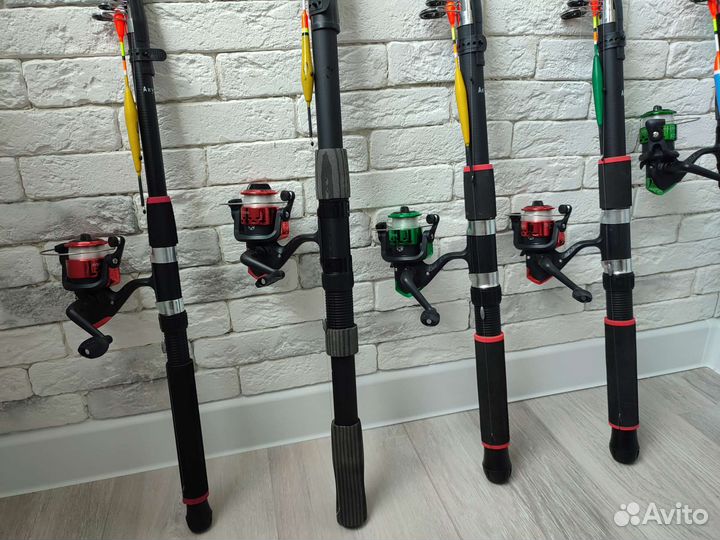 Удочки для рыбалки в сборе, новые, оптом